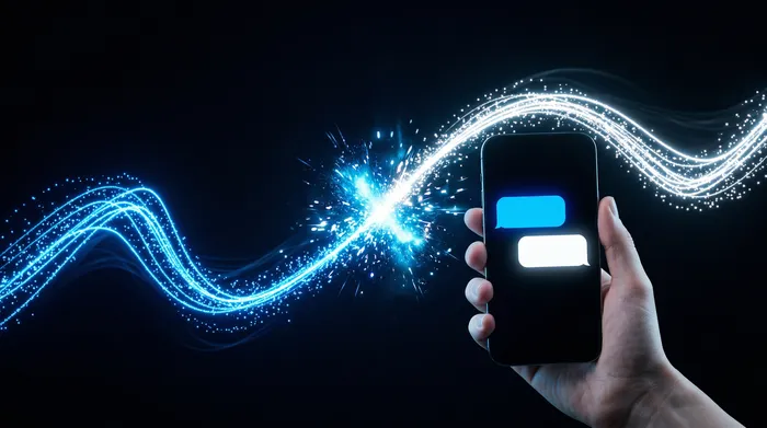 A person using a laptop in a dark room, with a hacker icon and a padlock displayed on the screen, illustrating a cybersecurity threat.